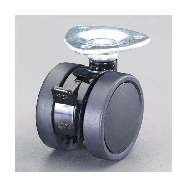 40mmキャスター(ツインホイール･ブレーキ付) EA986TG-6