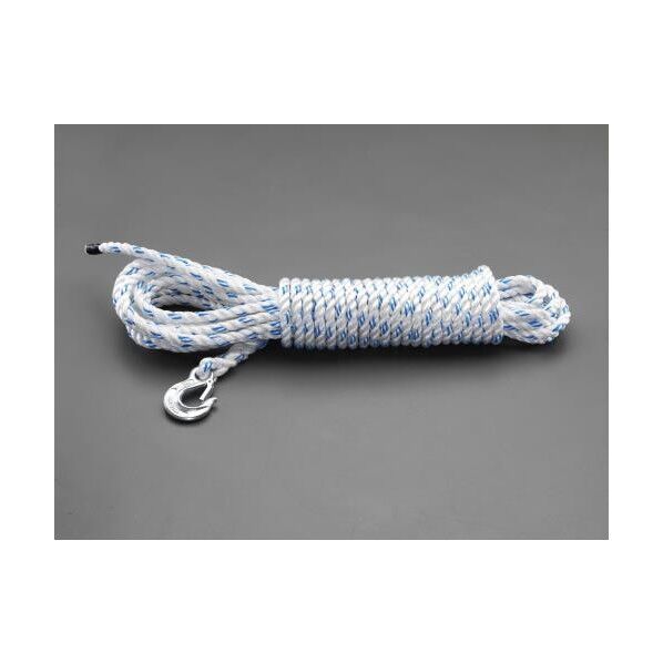 12.7mmx15mロープ(フック付)