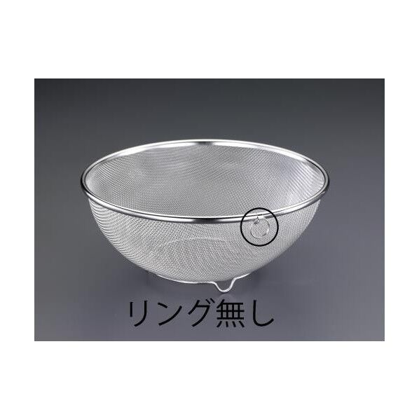 直径220/0.5/8メッシュ洗浄ざる(ステンレス) φ220×98(H)mm EA992CJ-44 1