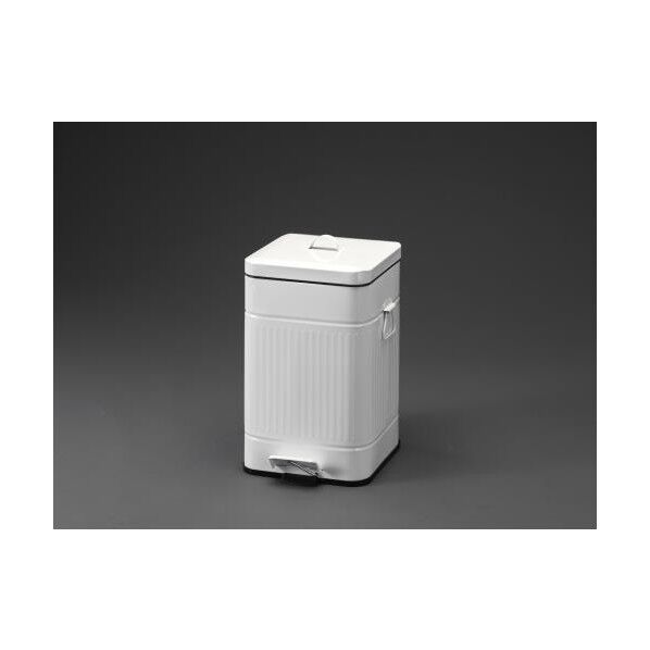 12Lペダル開閉ダストボックス(スチール製)