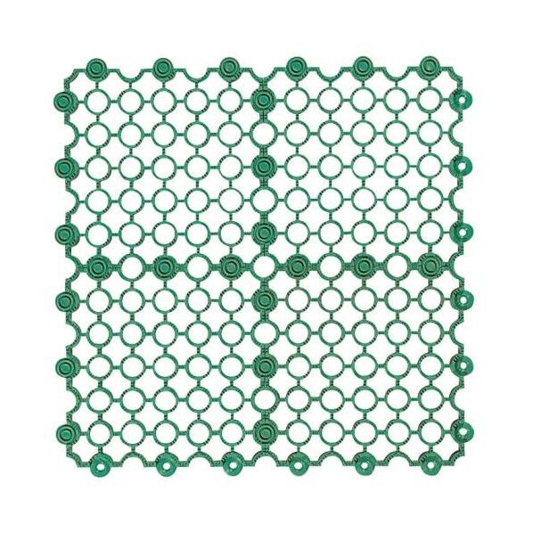 150x150mmすのこ(プラスチック製) 150×150mm 緑 EA997RJ-46