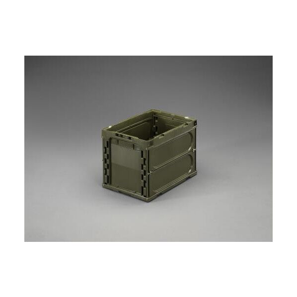 531x368x380mm/61.7L折畳コンテナ ODグリーン 外寸531×368×380(H)mm 内寸491×335×369(H)mm EA506AA-33D 1
