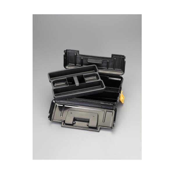 395x260x125mm/外寸工具箱(中皿付) 外寸約395(W)×約260(D)×約125(H)mm 内寸約240(W)×約190(D)×約90(H)mm EA505LA-11A 1