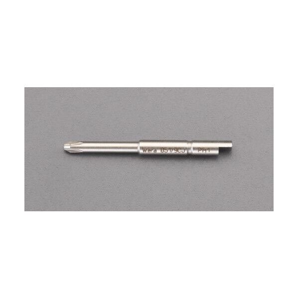 [+]x44mm精密ドライバービット(ハーフムーン) #00 EA550MS-1