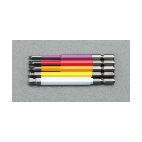 5本組/3.0-8mm[Ball-Hexagon]ビットセット