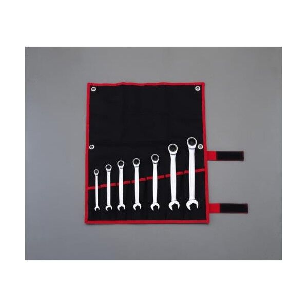 7本組ラチェットめがねレンチセット
