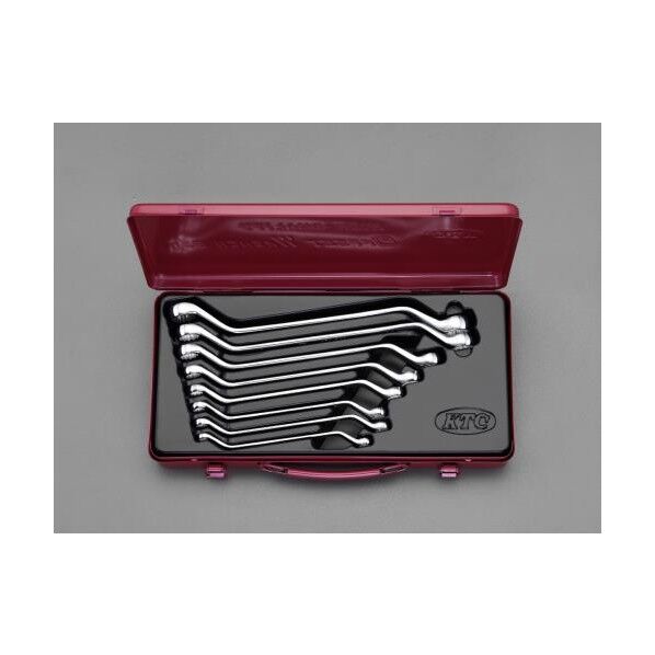 8本組両口めがねレンチセット EA616DF-5 1