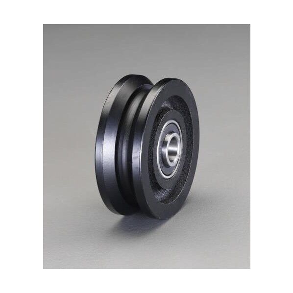 50mm ［V型/枠無］重量戸車