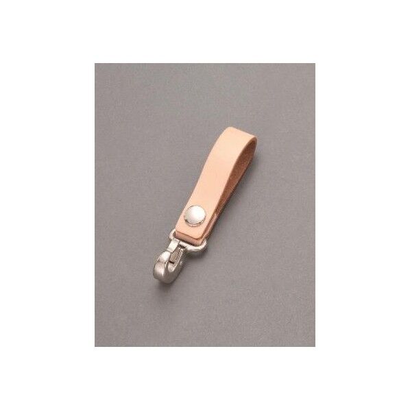 125mmキーホルダー(本革) タン EA916ZD-101