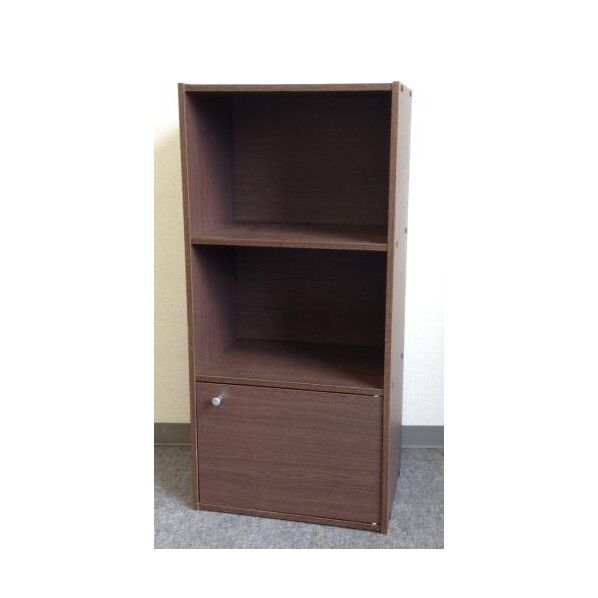 415x290x880mm/3段収納ラック(ブラウン) ブラウンオーク 415(W)×290(D)×880(H)mm EA954FB-41A 1