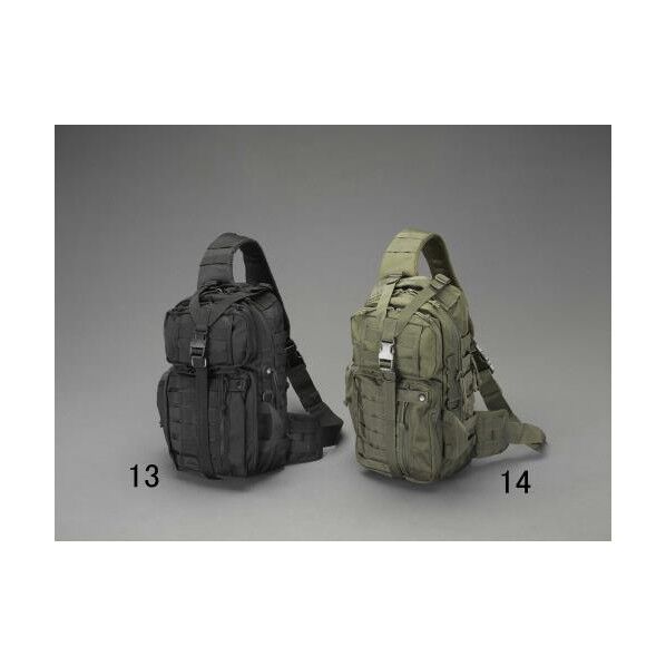 229x254x457mmスリングバッグOD色 EA927CE-14 1