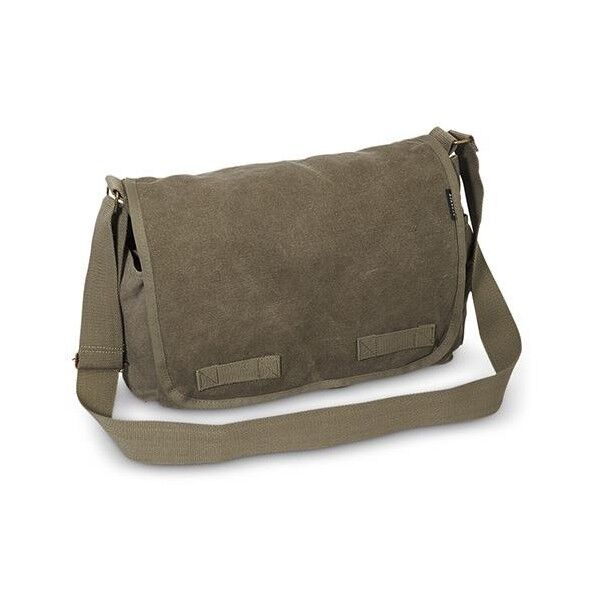 381x279x152mmショルダーバッグキャンバス地/オリーブ EA927CH-31 1