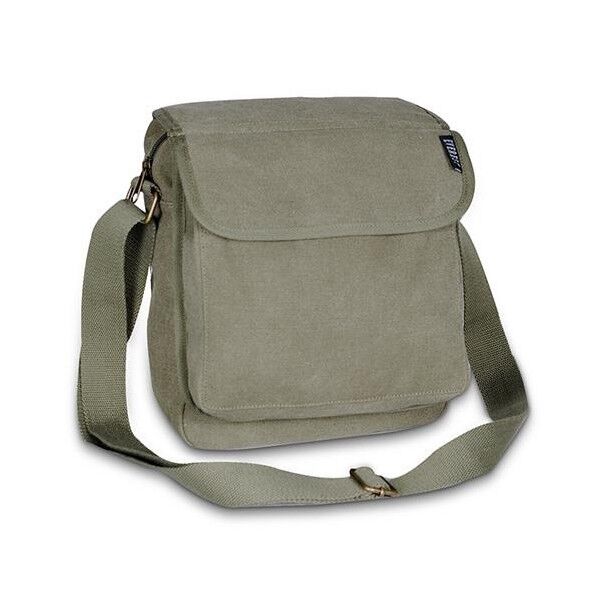 267x241x102mmショルダーバッグキャンバス地/オリーブ EA927CH-34 1