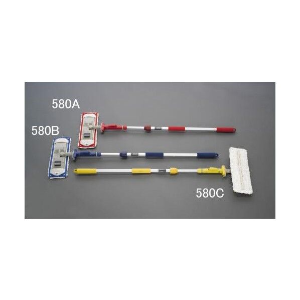 1110-1800mm伸縮ダスターモップ赤