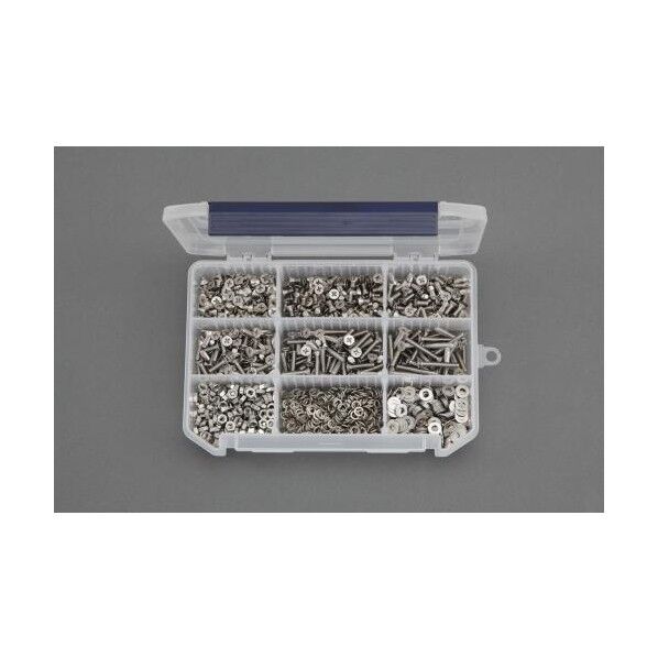 M4皿頭小ねじ・ナット・ワッシャーセットステンレス