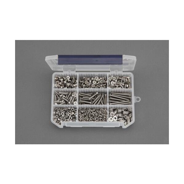 M5皿頭小ねじ･ナット･ワッシャーセットステンレス