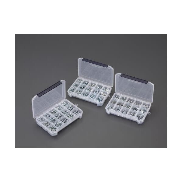 M3-M8鍋皿頭小ねじ・ワッシャー・ナットセットユニクロ