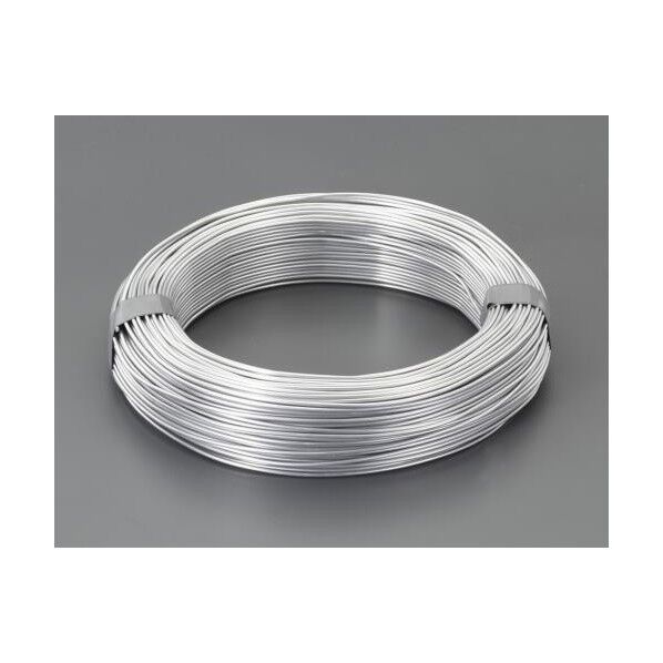 1.0mmx470mアルミ線シルバー･1kg