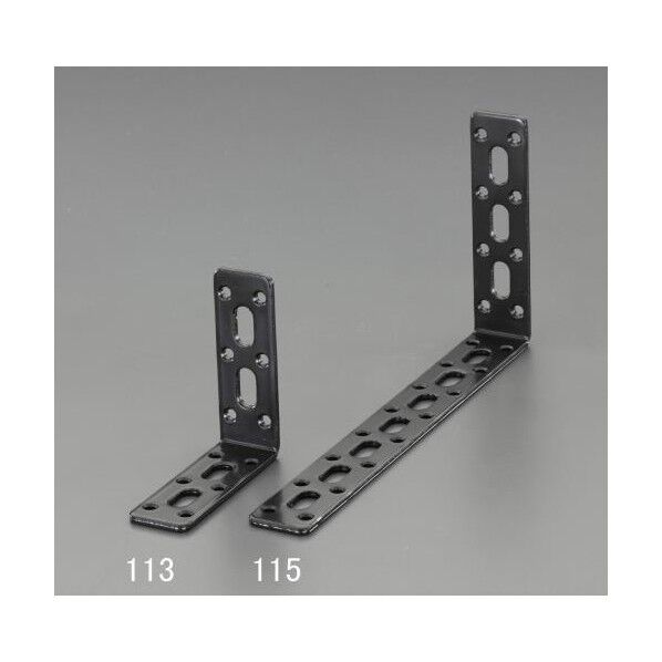 74x74x3mm連結金具スチール製・黒塗装