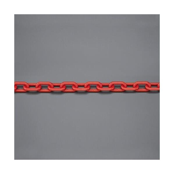 6.0mmx50mプラスチックチェーン赤/ケース入 EA980AF-50 1