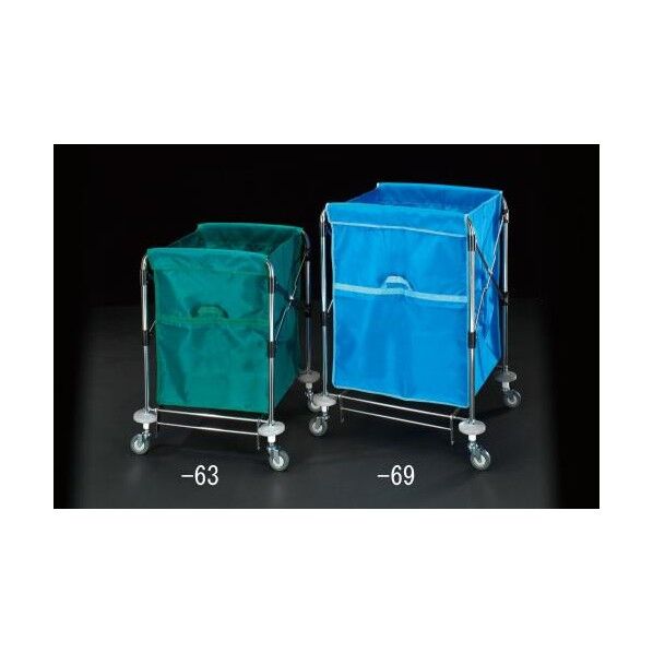 610x585x820mmダストカートフレームエコ袋付 EA995AA-63 1