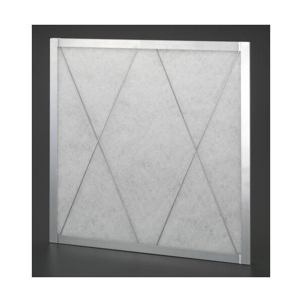 500x500x8mmエアフィルターアルミ枠付