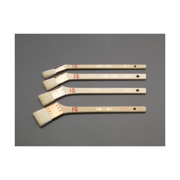 エスコ(esco) 4本組 目地用刷毛(羊毛) EA109HN-30A...