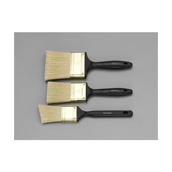 エスコ(esco) 3本組 油性用刷毛 EA109LW-1...