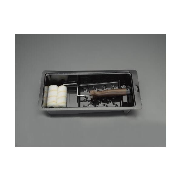 エスコ(esco) 114mm(95mm) ローラー刷毛セット(トレー付) EA109NX-100...