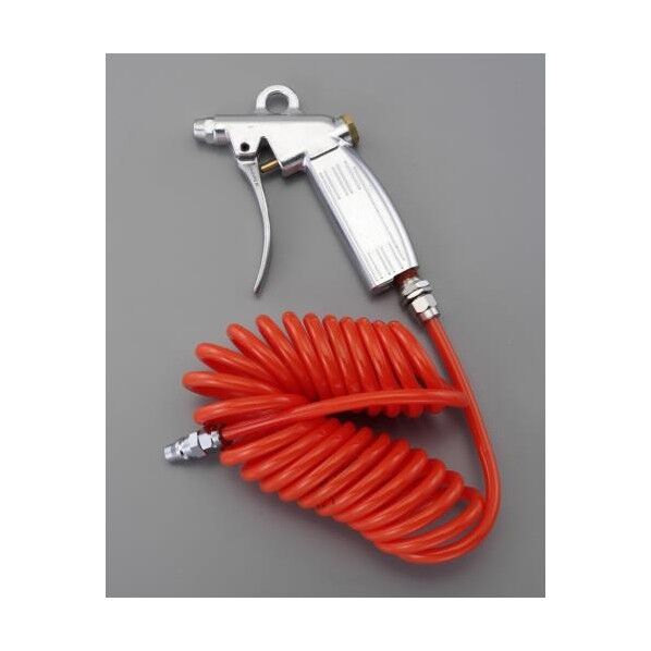 エアーブローガン(ウレタンホース付・静音ノズル) EA123AB-113