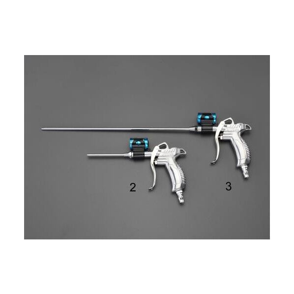 3.0穴x100mm エアーブローガン(LEDライト付) EA123BK-2 1