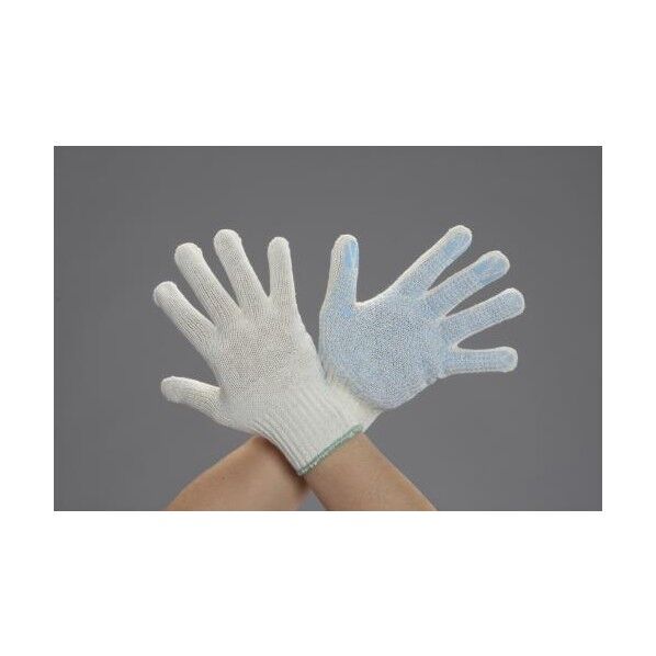 [L] 軍手(滑り止め付・エコマーク/1双) EA354A-37 1