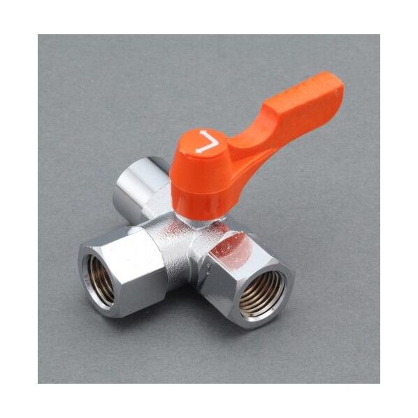 Rc1/4'xRc1/4'xRc1/4' 三方ミニボールバルブ