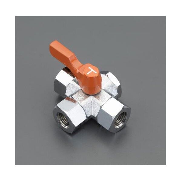 Rc 1/4' 三方四面ミニボールバルブ