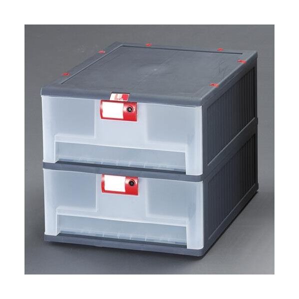 450x460x420mm/1列2段 収納ボックス(引出し式) EA506MP-1 1