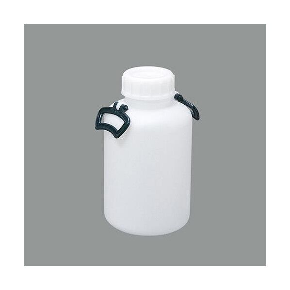 φ218x390mm/10L 広口ポリ容器(中蓋付/4個)