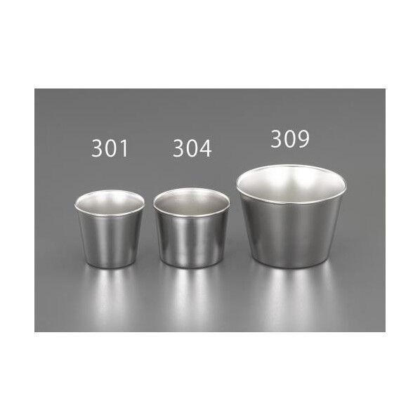 エスコ(esco) φ58x45mm / 95ml カップ(ステンレス製) EA508SB-304...