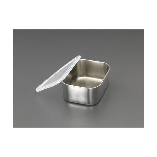 186x144x 77mm ふた付ボックス(深型/ステンレス製)