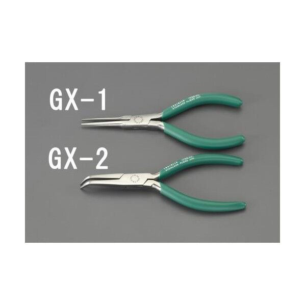 122mm ロングノーズプライヤー(ベント/ステンレス製) EA537GX-2 1
