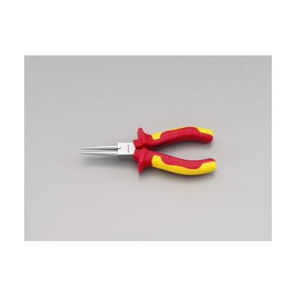 エスコ 絶縁ラウンドノーズプライヤー 160mm EA537SR-1 1...