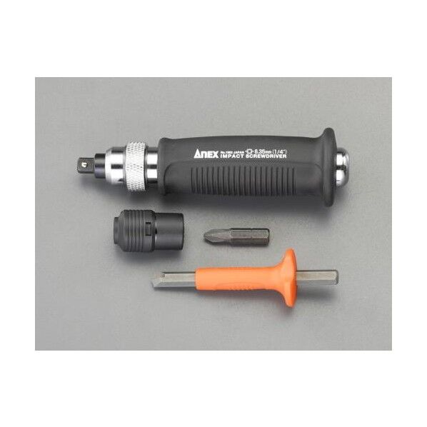 1/4'sq インパクトドライバーセット(1/4'Hexビット用) EA550XB-10 1