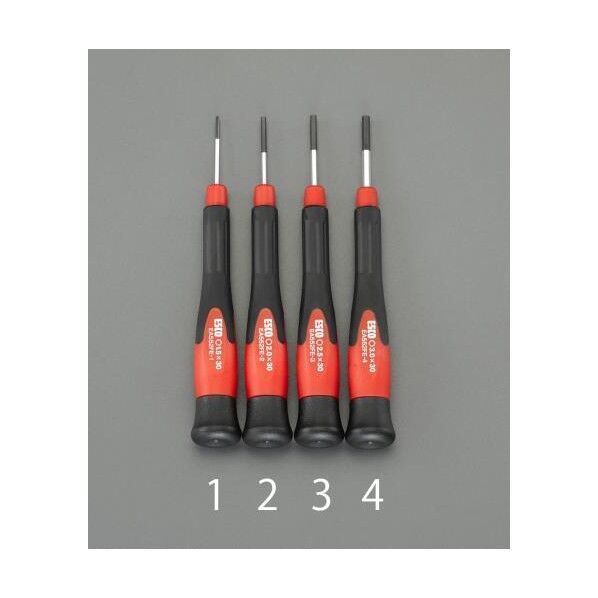 3.0 x 30mm [Hexagon]ドライバー(精密用) EA552FE-4 1