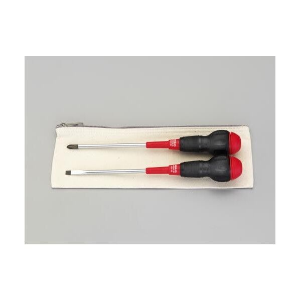 2本組/150mm ドライバー(回転グリップ) EA557AZ-0 1