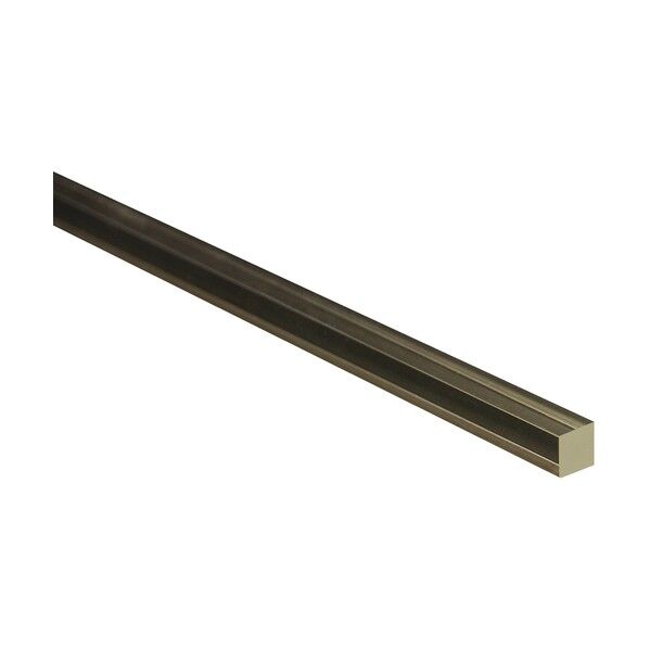 光 アクリル透明角棒 溝ナシ 透明 HK-501...