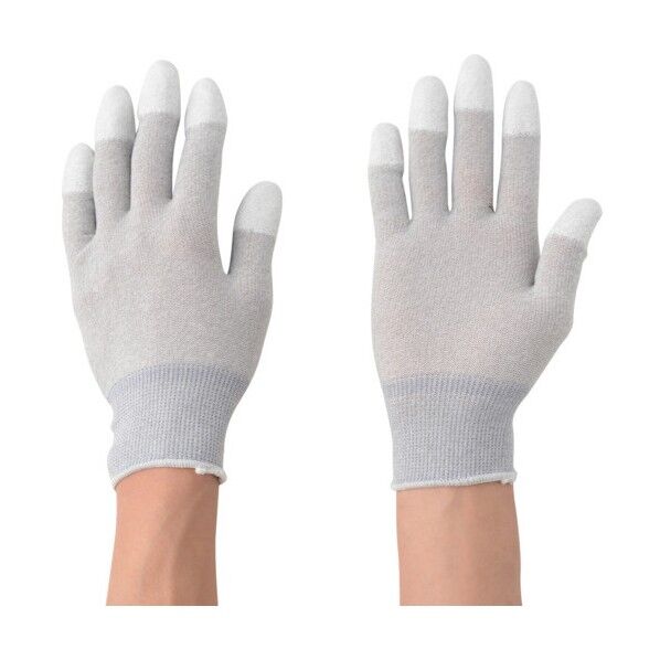 制電カーボン指先ウレタン手袋 L 701L 10双