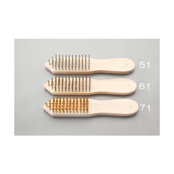 5行［白線］ワイヤーブラシ