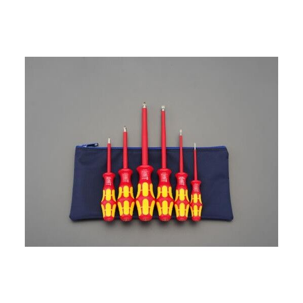 6本組  [+ -]ドライバー(絶縁･ケース付)