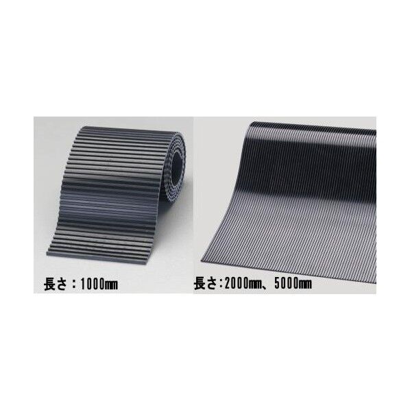 100x1000x3mm ゴム板(筋入り・天然ゴム)