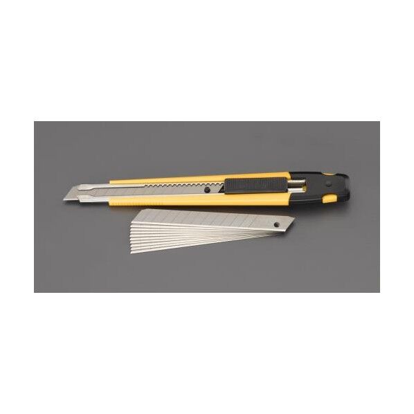 143.5mm カッターナイフ(替刃10枚付セット)