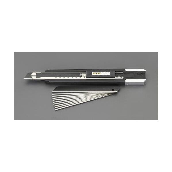 143mm カッターナイフ(替刃10枚付セット)